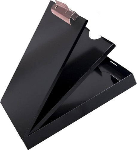 Metal clipboard with storage - metal,